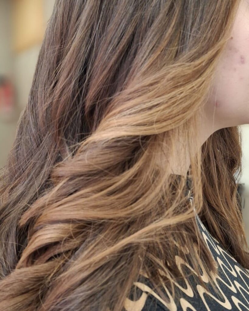 balayage rubio