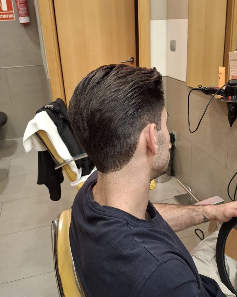 corte de hombre estilo italiano