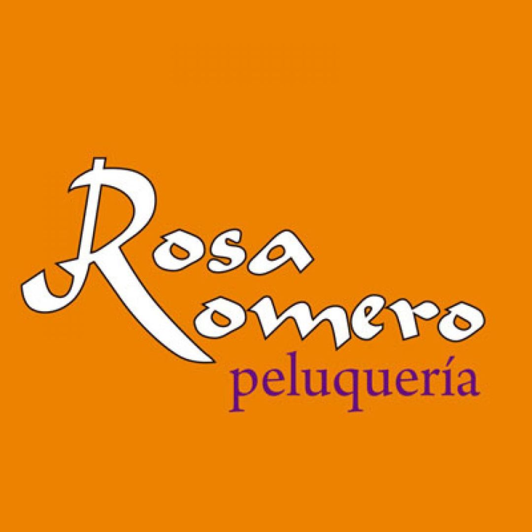 Logo de peluquería Rosa Romero